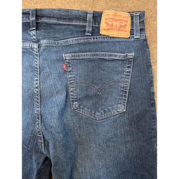 Levis 559 Relaxed Fit Jeans Mens 40x32 Straight Leg Blue Loose Denim Workwear - Picture 2 of 8